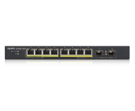 Zyxel 10p GS1900-10HP (8x100/1000Mbit PoE, 2xSFP) - 413632 - zdjęcie 2